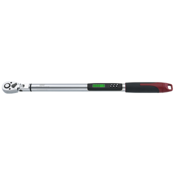 Elektroniczny klucz dynamometryczny z ruchomą głowicą, łamany Mighty Seven GTF-434340 1/2" 34-340 Nm ±2%