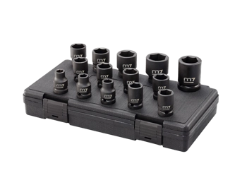 Zestaw Nasadek ½” 14 szt. krótkie MB44014M Mighty Seven M7